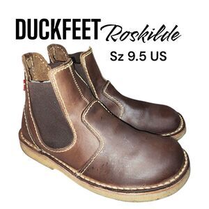 Roskilde Brown Leather Women's Shoes
